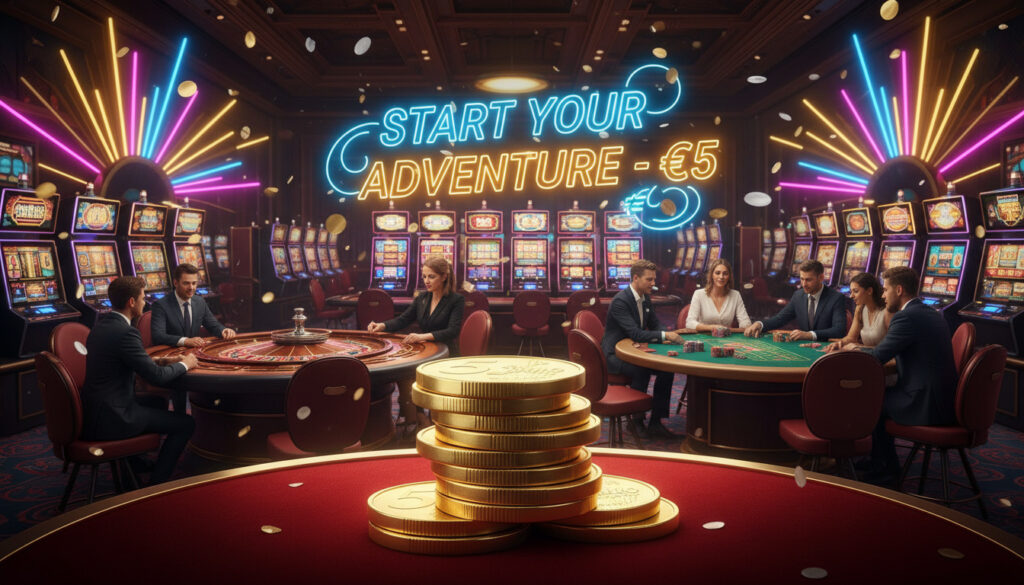 5 Euro Deposit Casino – Start med kun 55 kroner