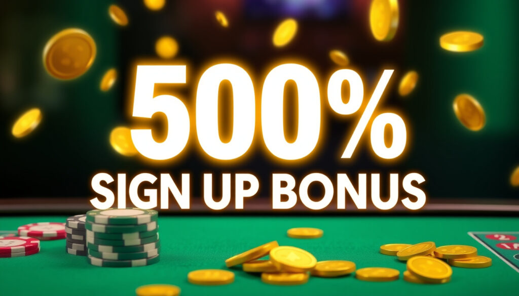 500% casino bonus – hva er det og hvordan fungerer det?