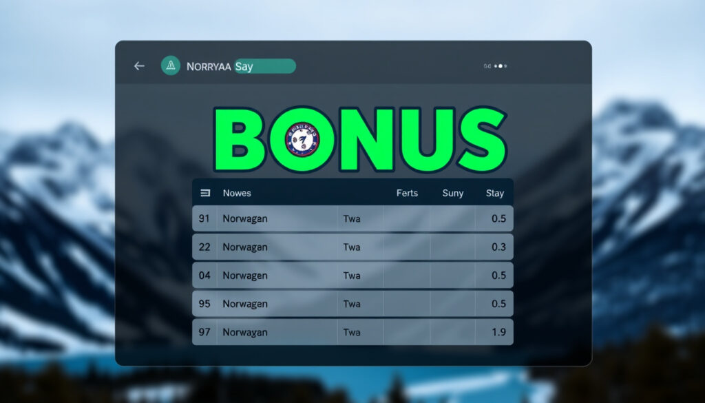Bonus Betting – Beste Oddsbonuser for Norske Spillere