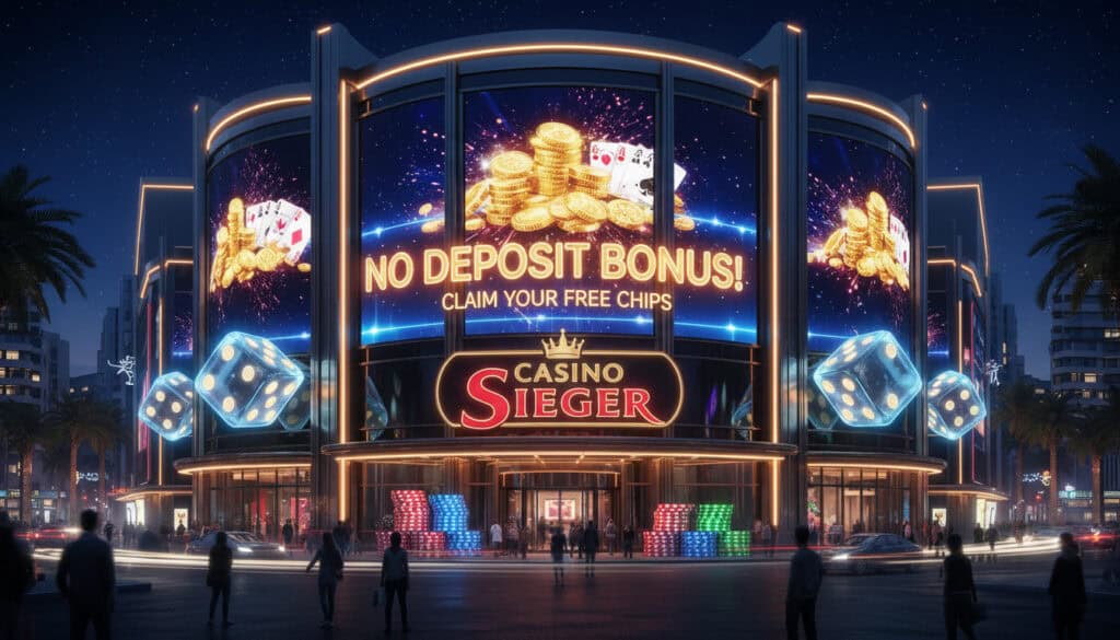 No Deposit Bonus hos Casino Sieger