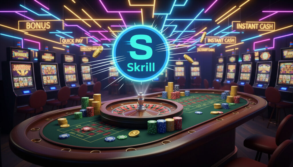 Casino Skrill – Beste casinoer med bonuser og raske uttak