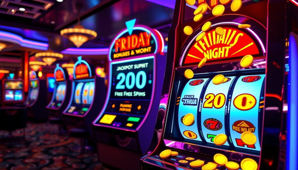 Friday Casino Bonus – 100% Opptil 5000 kr + 200 Gratisspinn