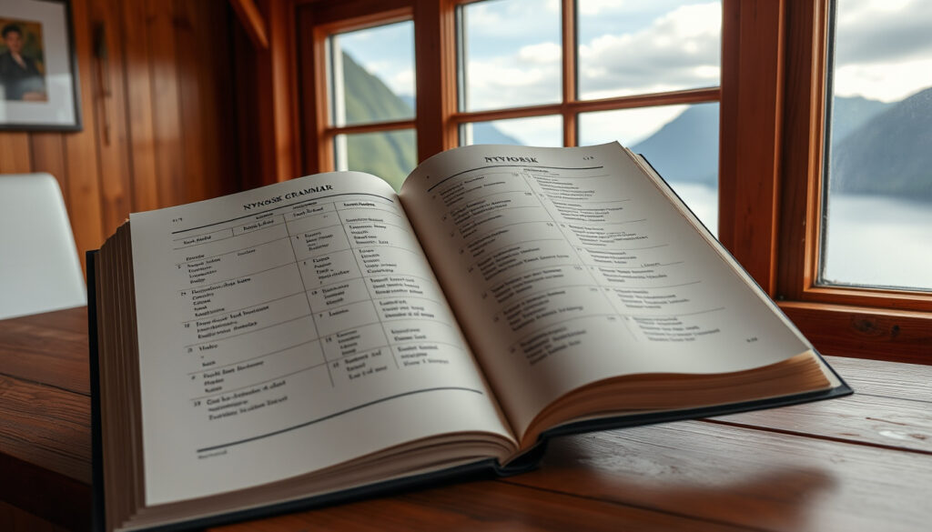 Nynorsk regler – Grunnleggjande grammatikk og bøying