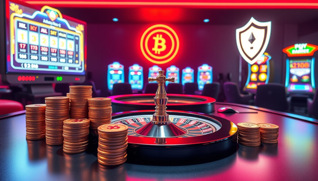 Beste online kryptokasino: Topp 10 sider uten KYC