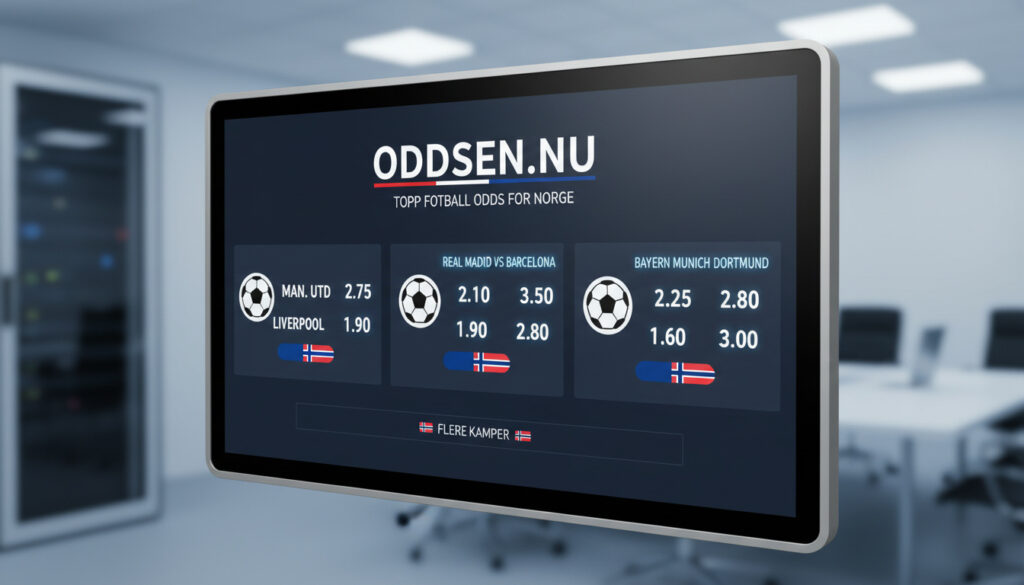 Topp Fotballbettingsider For Norske Spillere